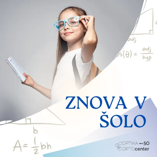 Optocenter | Optika Minus 50 - Ni vsako poslabšanje vida razlog za zamenjavo očal pri otrocih